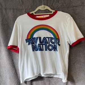 Aviator Nation Crop Tee